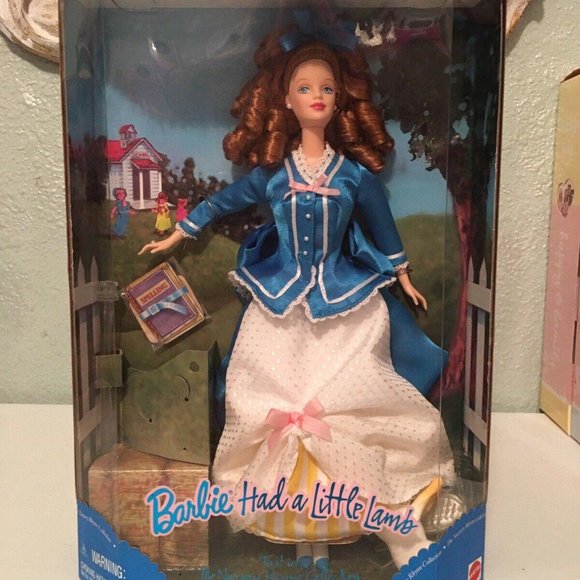 Mattel • Barbie Had A Little Lamb Doll Nursery Rhyme Collection 1998 - Picture 1 of 12